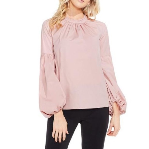 Vince Camuto Tops - ✨|Vince Camuto| Pleated Balloon Sleeve Blouse